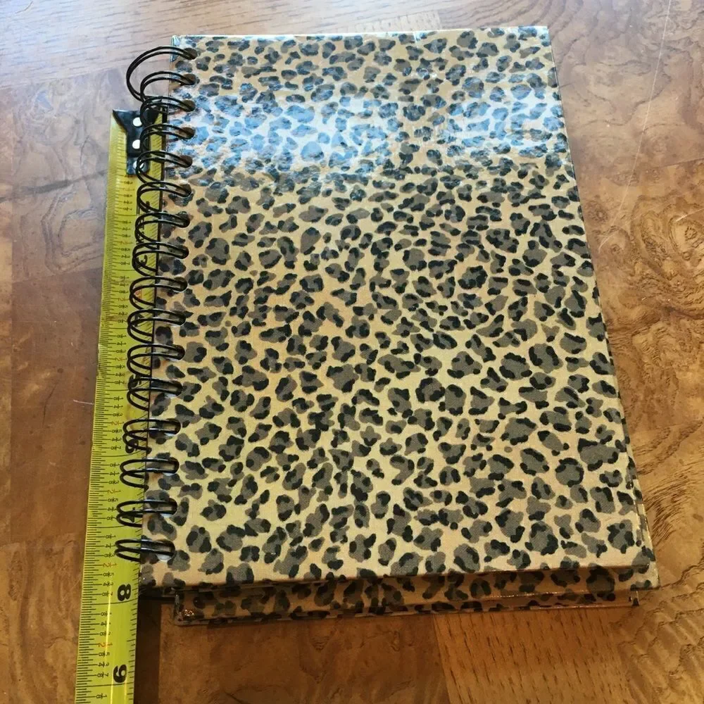 LEOPARD JOURNALS Notebooks!
